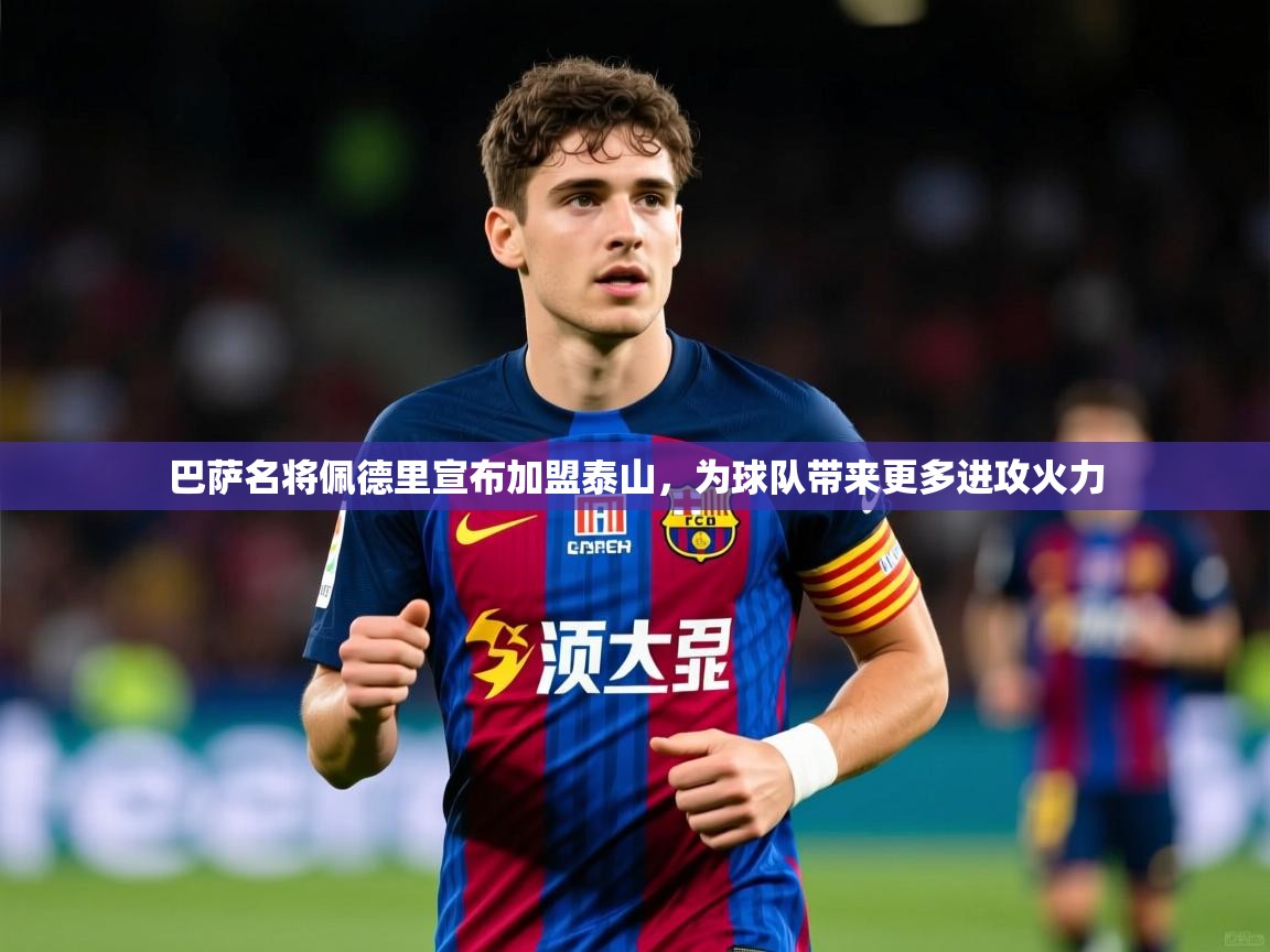 2025开云体育入口注册巴萨名将佩德里宣布加盟泰山,为球队带来更多进攻火力 第1张