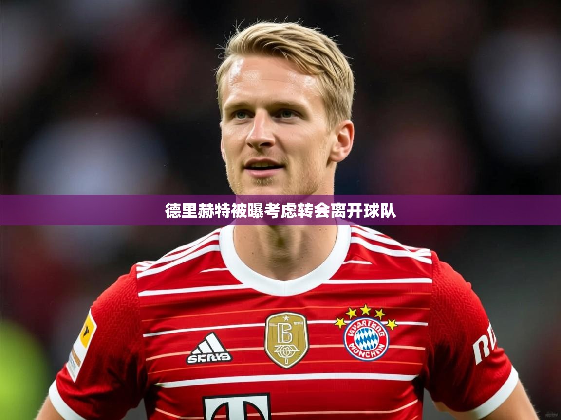 2025开云体育在线登入德里赫特被曝考虑转会离开球队  第1张